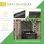 Outsunny Compostador Capacidad de 300L Compostera Orgánica para Producción Abono de Jardín Exterior con 48 Respiraderos 60,5x60,5x81,5 cm Negro, , large indicador imagen numero 5