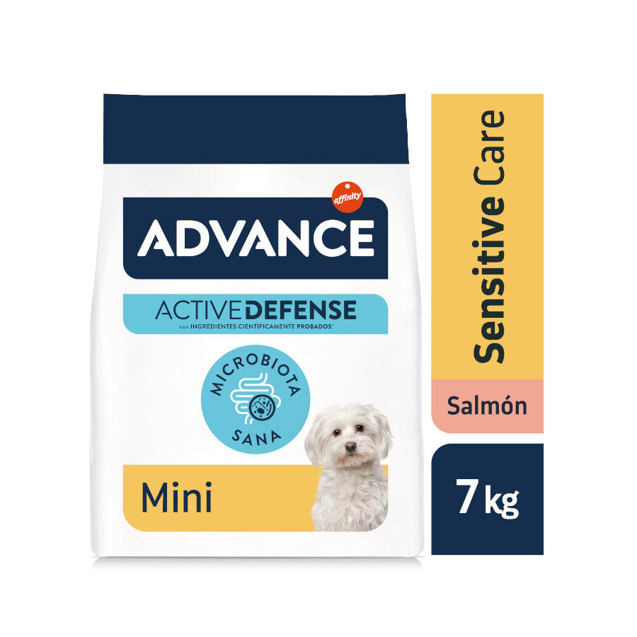 7 kg Advance Active Defense Mini Sensitive Salm&oacute;n y Arroz pienso para perros, , large Imagen numero 2