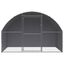 VidaXL Gallinero Exterior plateado, , large indicador imagen numero 4