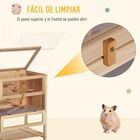 Jaula de madera para hamster color Madera natural, , large image number null