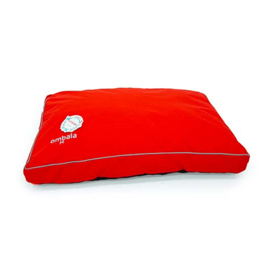 Ombala Woof cama viscoel&aacute;stica roja para mascotas, , large Imagen numero 1