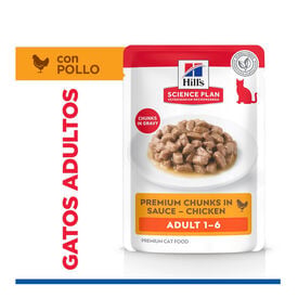Hill's Science Plan Adult Pollo sobre para gatos