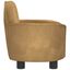 vidaXL Cama para perros de terciopelo marrón 66x40x45 cm, , large indicador imagen numero 3