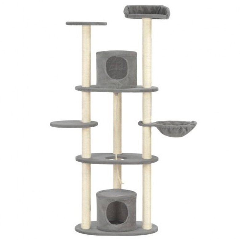 Rascador de sisal para gatos color Gris, , large image number null
