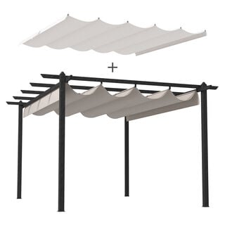 Outsunny Pérgola para jardín