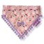 Dulces fantasmas rosados Bandana para perros de Halloween con Pompones, , large indicador imagen numero 1