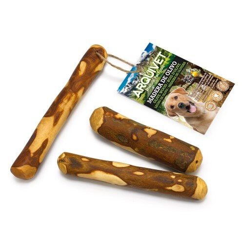 Arquivet mordedor natural de olivo para perros thumbnail