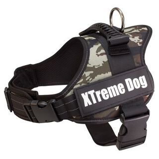 Arnés Xtreme Dog Camuflaje para perros color Verde
