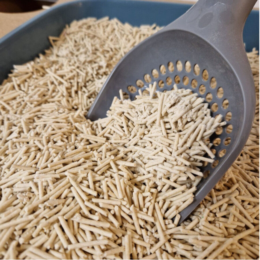 Wuapu naturcorn Kitten arena natural de maiz para gatos, , large Imagen numero 2