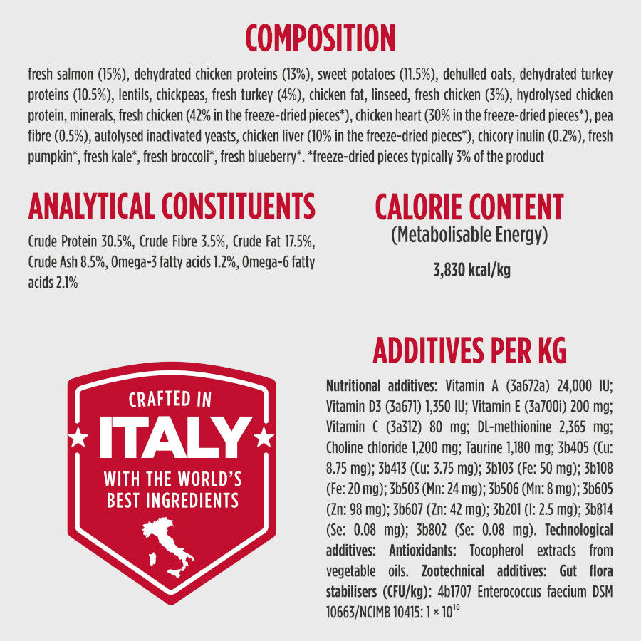 9 kg Nulo Raw Medley Salm&oacute;n Boniato y Pavo Pienso para perros, , large Imagen numero 3