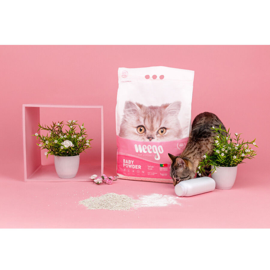 Weego Baby Powder Arena Aglomerante para gatos thumbnail