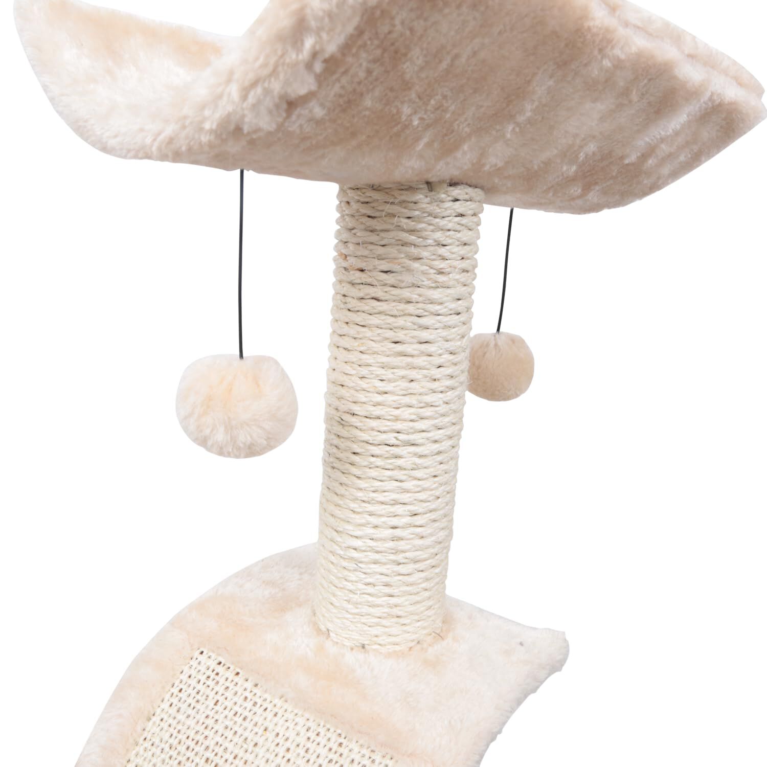 Nobleza - &Aacute;rbol Rascador para Gatos Medidas: 41 * 35 * 60 cm, Color：Beige, , large Imagen numero 2