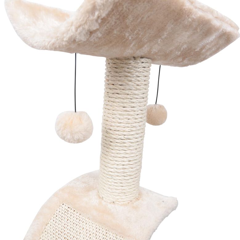 Nobleza Árbol Rascador mediano beige para gatos thumbnail