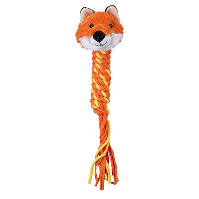 Kong Winder Fox juguete con cuerda para perros