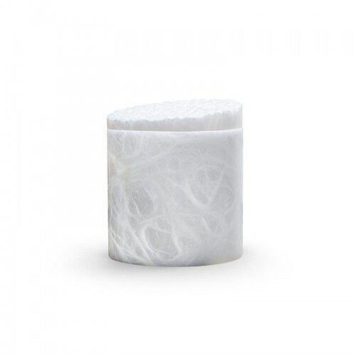 Urna Alabastro  Mediana color Blanco, , large Imagen numero 1
