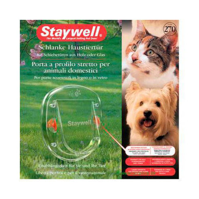 Staywell puerta para gatos y perros image number null