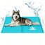 Nobleza Alfombrilla Refrescante para Perros y Gatos &ndash; Estampado, Gel Activado por Presi&oacute;n, Auto-refrigerante &ndash; Tama&ntilde;o: 110x70 cm &ndash; Azul Claro, , large indicador imagen numero 6