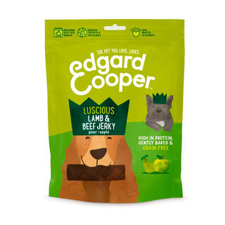 Edgard & Cooper Jerky de cordero y ternera para perros, Edgard & Cooper Jerky de cordero y ternera para perros