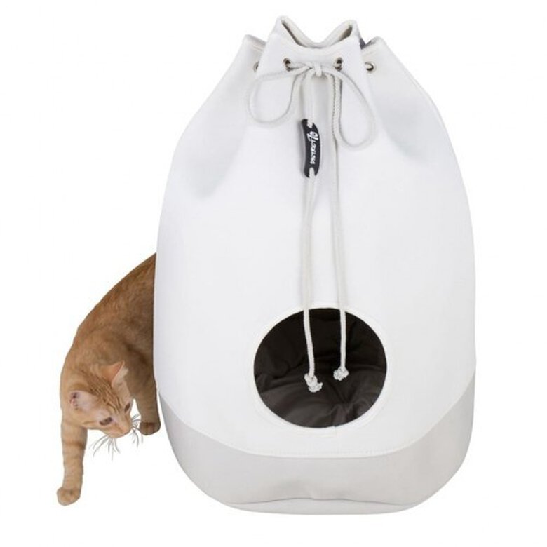 Cama/Bolso District70 Casa para gatos color Merengue, , large image number null