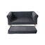 Leeby sofá negro para perros, , large indicador imagen numero 6
