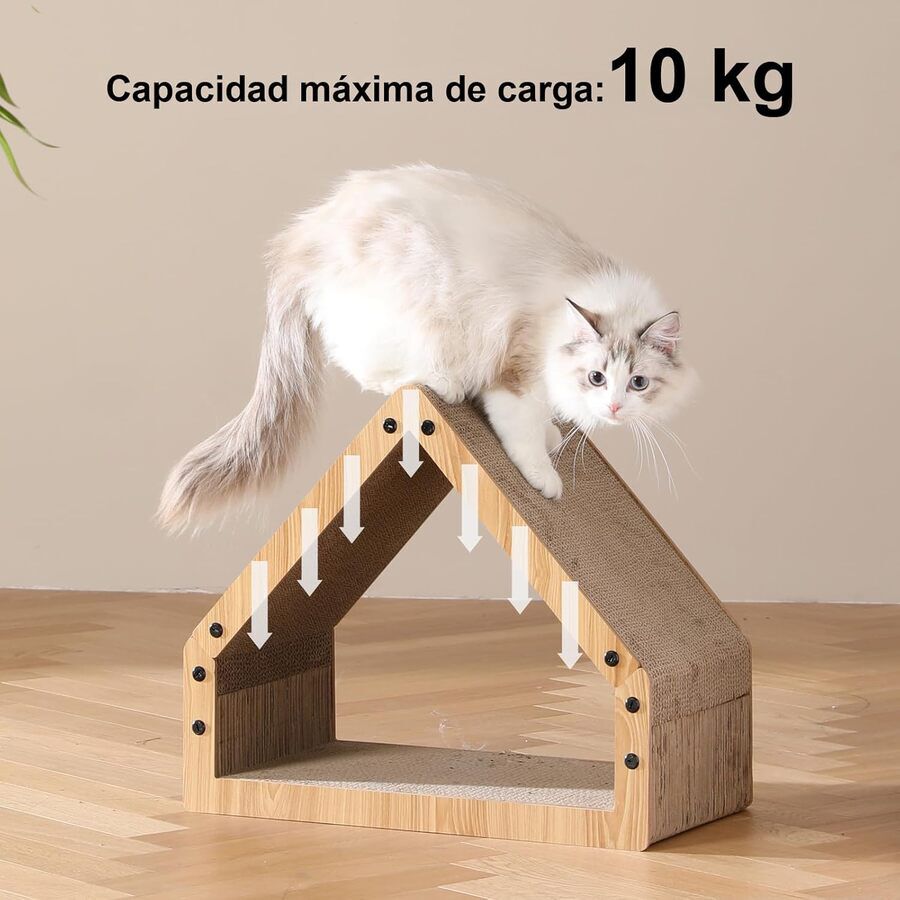 Rascador para Gatos en Forma de casa para Gatos, , large Imagen numero 4