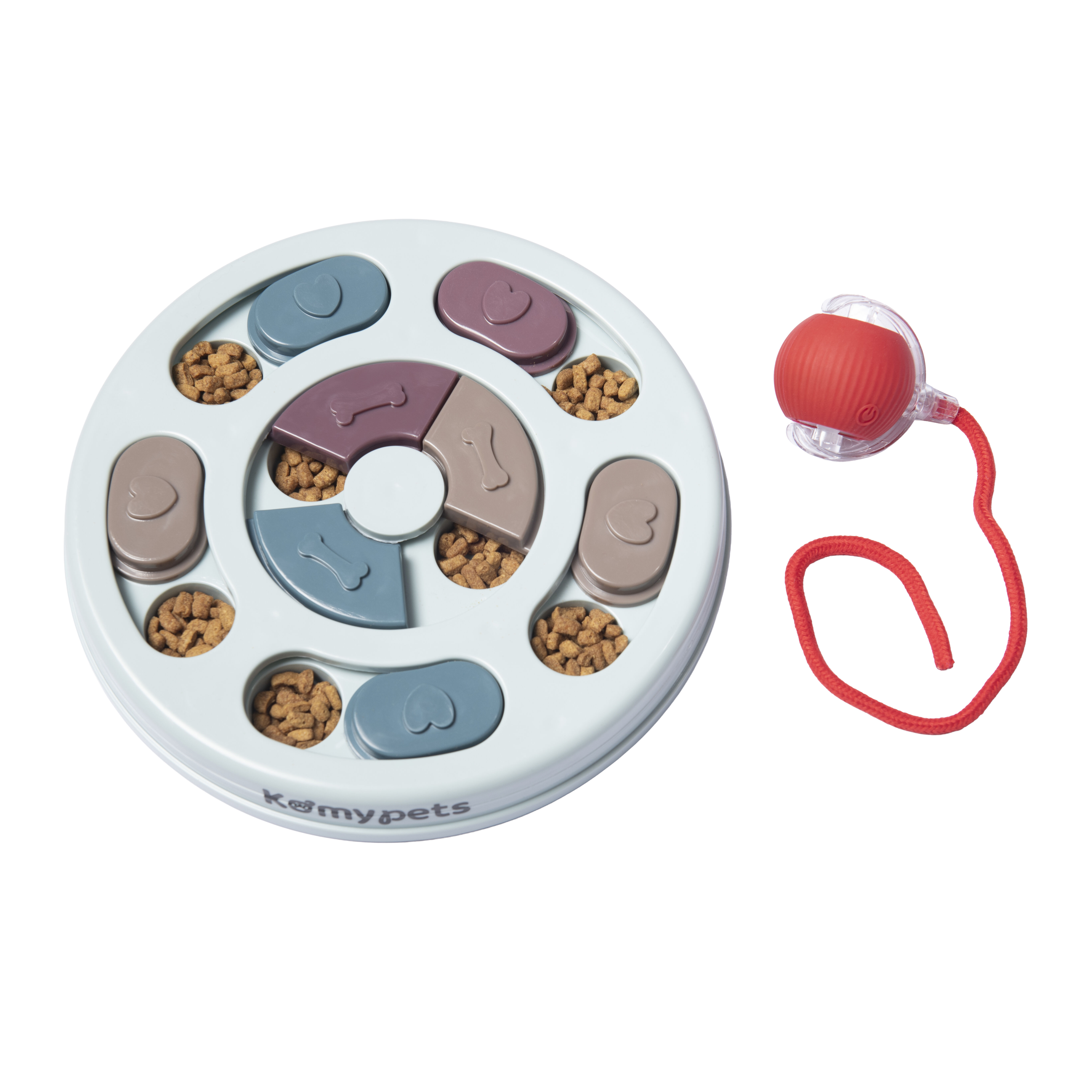 Pack pelota interactiva + juguete interactivo Komypets, , large Imagen numero 1