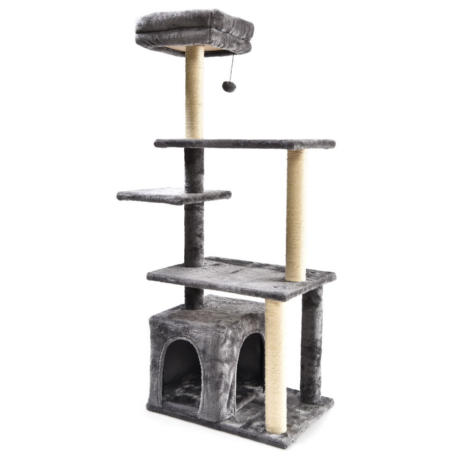 WUAPU RASCADOR GATO 11x1 GRIS 110x40x163, , large Imagen numero 4