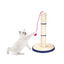 Nobleza - Poste de Rascado para Gatos,L30*W30*H46CM,Trepador de Cuerda de Sisal para Gatos con Pelotas de Felpa,Material de Sisal Duradero,Azul, , large indicador imagen numero 1