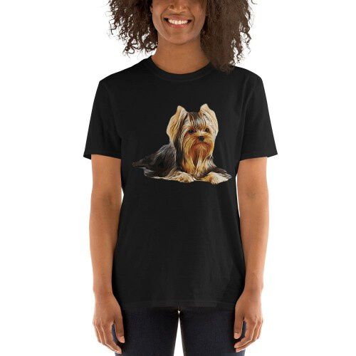 Mascochula camiseta mujer personalizada con tu mascota negra thumbnail