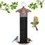COSTWAY Comedero para P&aacute;jaros de Exterior, Comedero Colgante para P&aacute;jaros Silvestres de Malla de Metal, Alimentador de Semillas para Aves al Aire Libre, Resistente a la Intemperie, Capacidad de 1,6 kg, , large indicador imagen numero 1