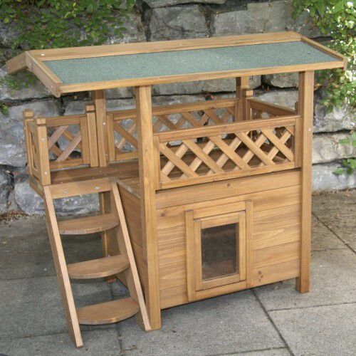 Casa Kerbl para mascotas color Marrón thumbnail