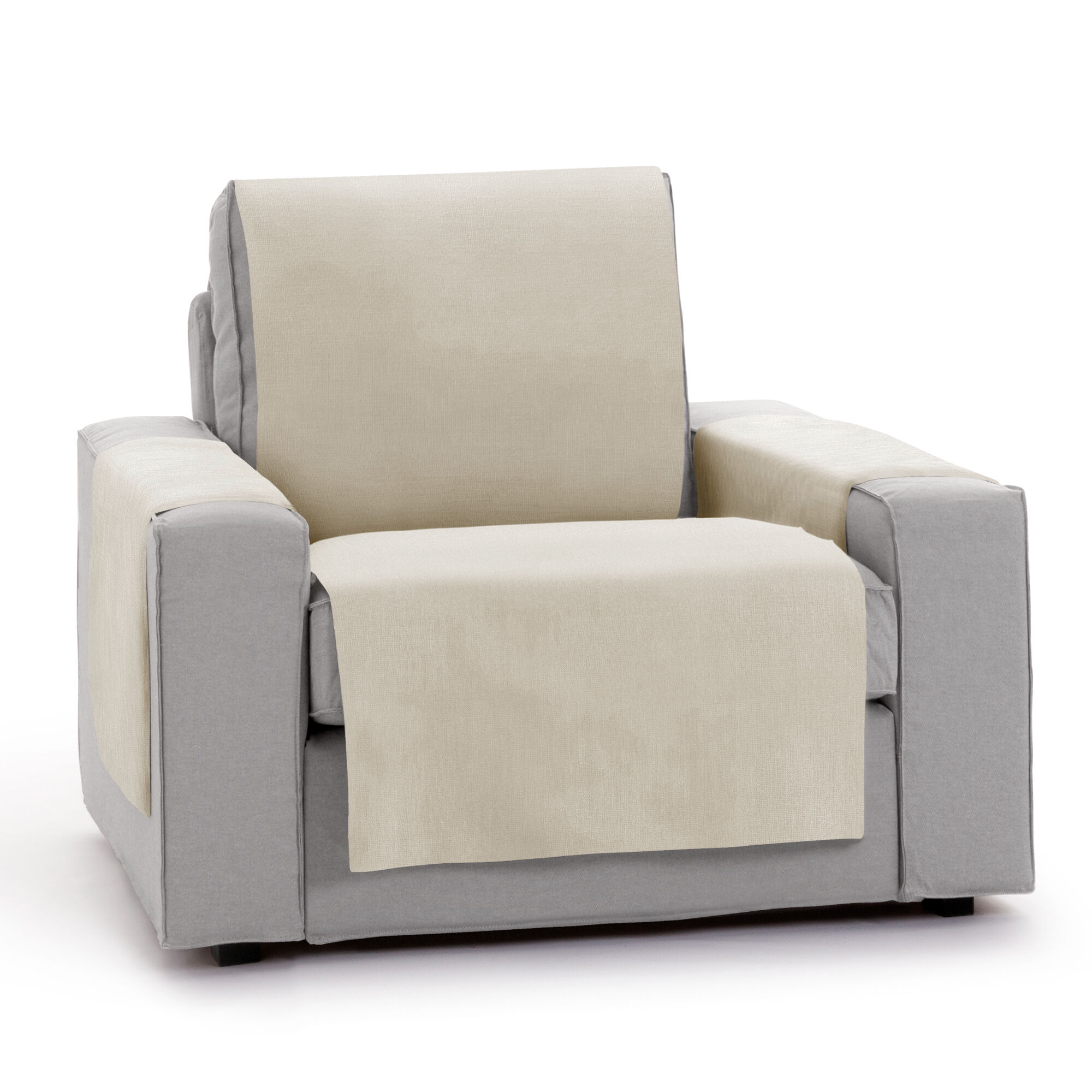 Protector Cubresofa Sofa Royale 115 cm. Color Lino. 2 plazas (120-170 cm), , large Imagen numero 6