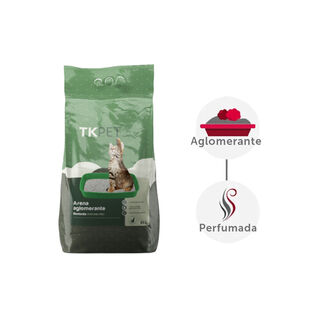 TK-Pet Arena Aglomerante de Bentonita y Pino para Gatos