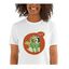 Mascochula camiseta mujer dino personalizado con tu mascota blanco, , large indicador imagen numero 1
