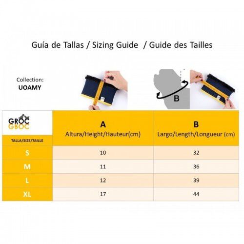 Cuello Uoamy para perros color Burdeos, , large Imagen numero 3