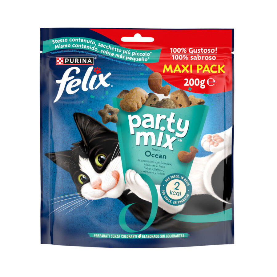 Felix Party Mix Ocean Bocaditos para gatos