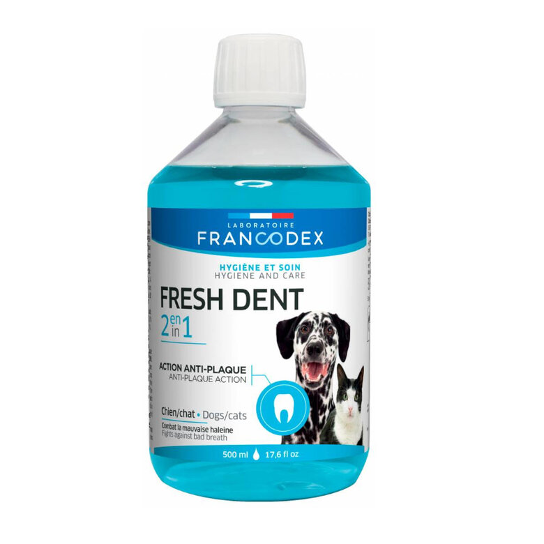 Francodex Fresh Dent 2 en 1 enjuague bucal image number null