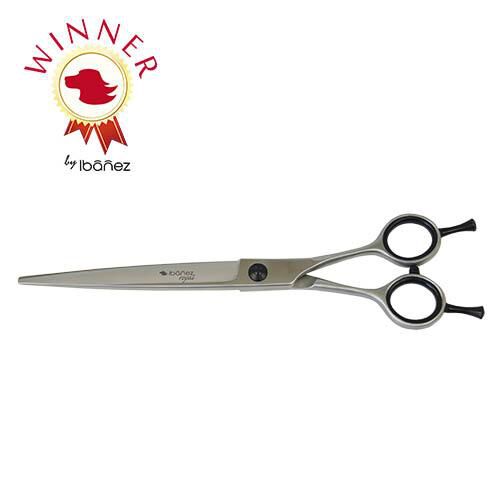 Tijera Ib&aacute;&ntilde;ez Royal Recta 18.5 cm para perros y gatos, peluquer&iacute;a canina, , large Imagen numero 1