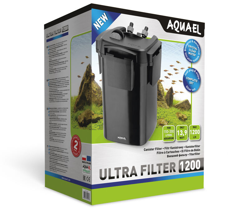 Aquael Ultra 1200 Filtro para grandes acuarios thumbnail