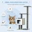 PawHut Árbol para Gatos Gris, , large indicador imagen numero 5