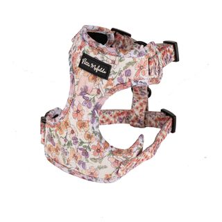 Petite Mafalda Arnés Ajustable Estampado Flores rosas para perros