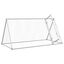 vidaXL Jaula para gallinas acero galvanizado plateado 400x105x91 cm, , large indicador imagen numero 7