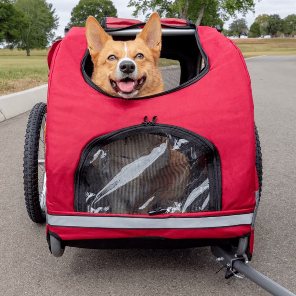 PetSafe Remolque de bicicleta para perros Happy Ride M rojo, , large Imagen numero 4