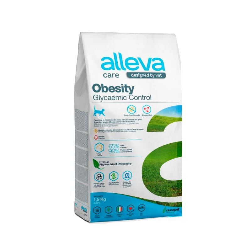 Alleva Care Obesidad con Control Glucemico Pienso para gatos thumbnail