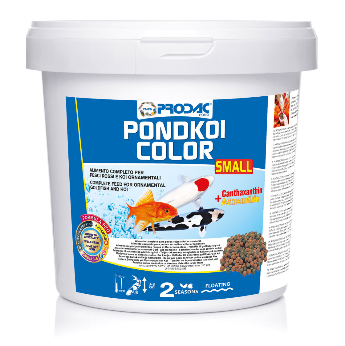 PRODAC PONDKOI COLOR SMALL 2 KG, , large Imagen numero 1