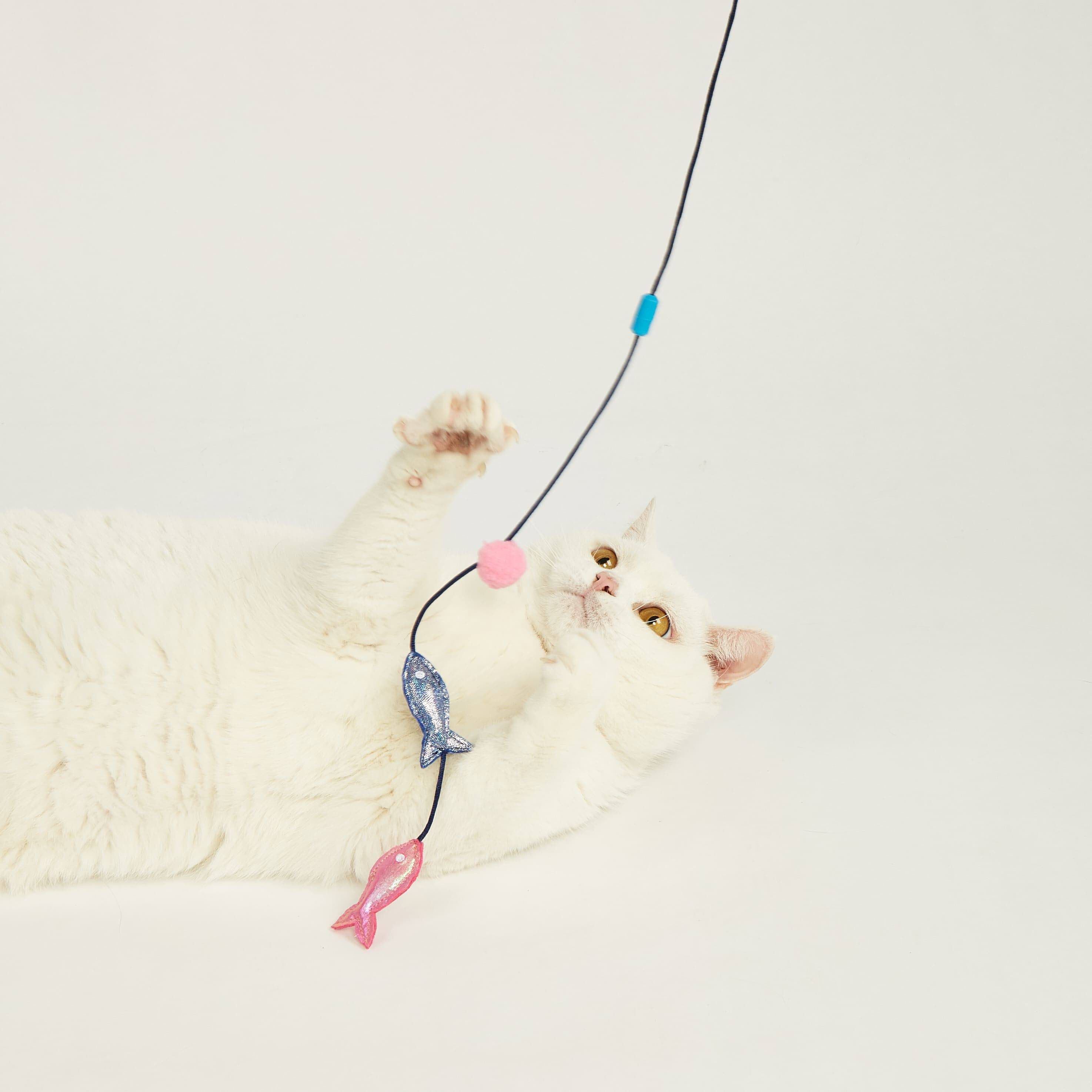 FOFOS | Varita Interactiva Sardina (Pack de 2) (Colecci&oacute;n Sardina) &ndash; Para Gato, , large Imagen numero 4