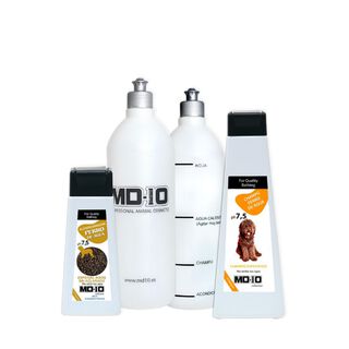 MD-10 Pack Productos para  Perros de Agua Pelo Marrón