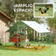 PawHut Gallinero para Exterior Plata, , large indicador imagen numero 14