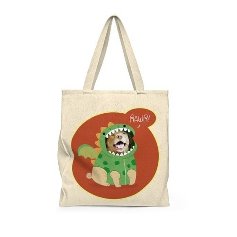 Mascochula bolsa dino personalizada con tu mascota multicolor, , large image number null