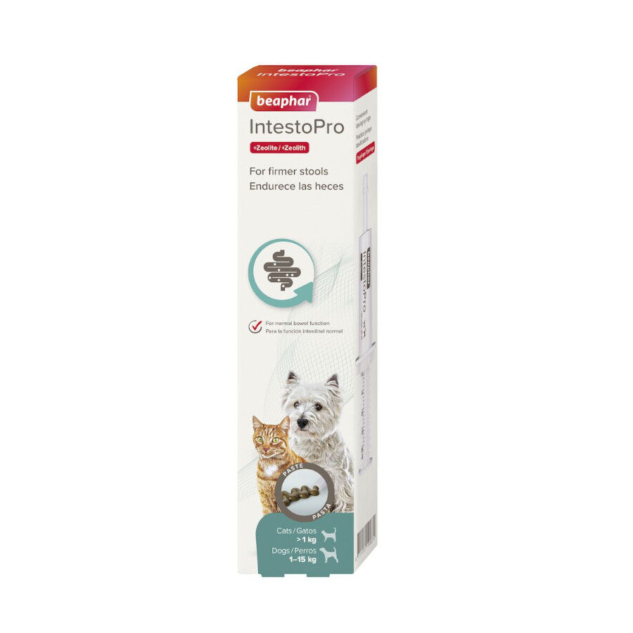 Beaphar IntestoPro Regulador Intestinal en Pasta para cachorros y gatos